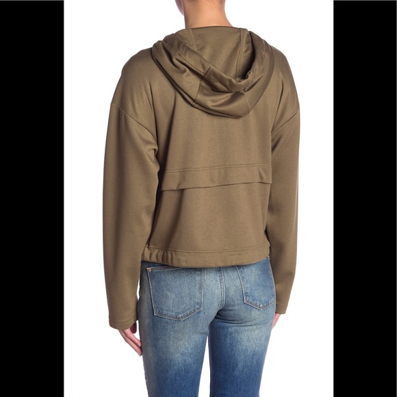 COPY - Scotch&Soda Maison Crop Camo Camp Hoodie Jacket - Picture 6 of 10